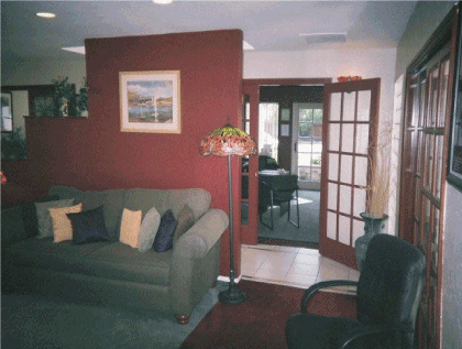 (PHOTOGRAPH OF INTERIOR OF CLUBHOUSE-LEASING OFFICE)